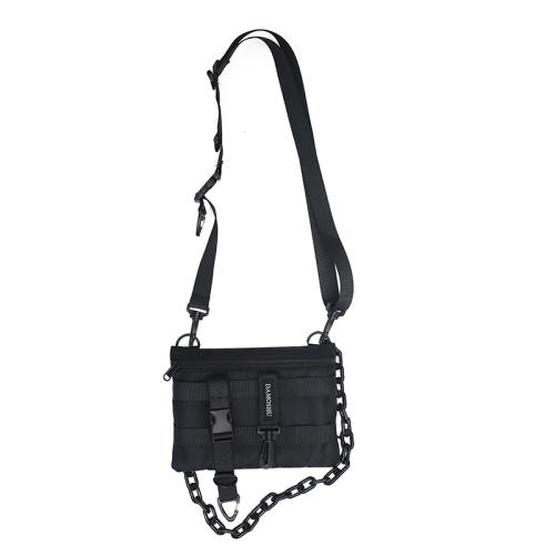 Spring 2021 new street cross-body bag men and women fashion brand small bag casual personality hip hop shoulder bag fashion dual
