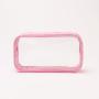 New Trends Clear PVC Plastic Bag For Makeup Brushes Makeup Zipper Pouch Custom Transparent Travel Cosmetic Bag