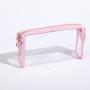 New Listing 7 colors Transparent Cosmetic Bag Waterproof PVC Toiletry Travel Storage Makeup Bag Clear Zippered Pouch