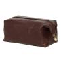 travel leather zipper toilet bag large leather dopp kit big capacity toilet bag