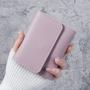ZX053 Women PU Leather Multi Card Hasp Coin Purse Short Wallet Designer Women Purse Wallet Card Holder Folding Card Bag
