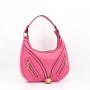 2024 top selling hobos shoulder bag for women soft Pu leather ladies bag big size designer underarm half moon bag factory  37 cm