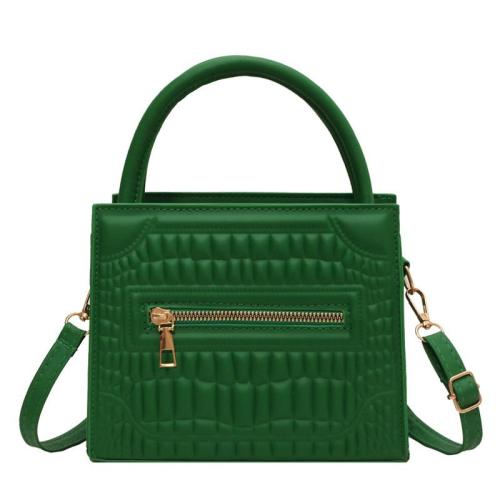 HR662 New Fashion Women's Handbag Fashion One Shoulder Underarm Women's Tote Bag PU Casual Solid Color Square Crossbody Bag