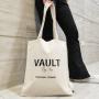 High Quality Organic Cotton Tote Travel Gift Bag For Women Custom Logo Printing Cotton Handle Shopping Bag