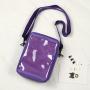 2021 designer crossbody ita bag insert custom clear pvc small ita bag with pin display