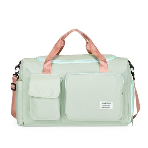 Custom Logo Women Men Workout Tote Sports Gym Bag Travel Duffel Bag With Shoes Compartment