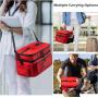 CY009 Medication Organizer Storage Home Outdoor Oxford Backpack Car Travel First Aid Kit Multi-Pocket Satchel Medical bag