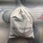 Organic Cotton Muslin Drawstring Bag Eco-Friendly Muslin Pouch