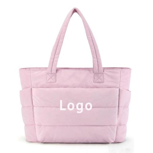 New style women's handbags lightweight fluffy tote bags suitable for travel work custom winter handbags ladies bag