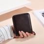 Business men's short wallet, multi-functional, fashionable and trendy clip, all-material men's multi-card slot coin purse