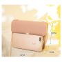 New Fashion Cheap Woman Bag Custom Casual Contrasting Color Small Square Bag Pu Leather Single Shoulder Crossbody Bag