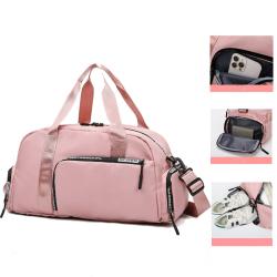 2024 Wet And Dry Separation Nylon Waterproof Fitness Travel Luggage Bag Large Capacity Yoga Women Men Swimming Bag