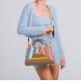 KBW712 Women Bag Contrasting Color Patchwork Handbag New Product Underarm  High-quality Ladies  Drawstring Diagonal Cross Bag