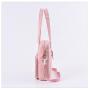 Custom Tote bag canvas PVC transparent window pain bag women's bag portable zipper shoulder niche design plus logo