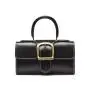 Classic Luxury Wholesale Black Pu Leather Purse Fashion Brands Pebble Women Crossbody Bag Customize Ladies Handbag