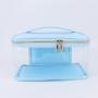 New PatternTransparent Waterproof  Lightweight With Handle Custom Zipper Pouch Makeup Bag Custom Cosmetic Bag