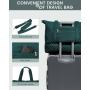 LOVEVOOK Factory 3pcs Travel Weekender Bag for Women Duffle Bag with Shoes Compartment Makeup Purse Carry-on Tote Gym Duffel Bag