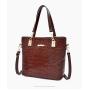 KBW339 2023 Wholesale New Fashion Shoulder Women's Bags Retro Large-capacity Crocodile Mother and Child Package Six Sets