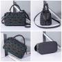 Lovevook 2022 brand designer geometric luminous shoulder hand bags ladies fashion pu leather reflective luminous women handbags