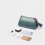2023 Trendy Gradient Friendly Pu Leather Top Quality Chain Women Shoulder Bags With Customized Logo Vegan Ladies Handbags