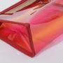 Rainbow Makeup Organizer 4 Set TPU Semi Clear Women Wash Toiletry Bag for Trip Pencil Case Storage Cosmetic Bags for Travel