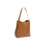 Women's fashion casual simple plain shoulder bag Fashion Designer Pu Leather Material Women Handbag Wholesale