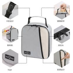 High Quality Cooler Bag Travel Baby Bottle Carrier Tote Bag with Ice Pack Food Waterproof Lunch Bag Insulated