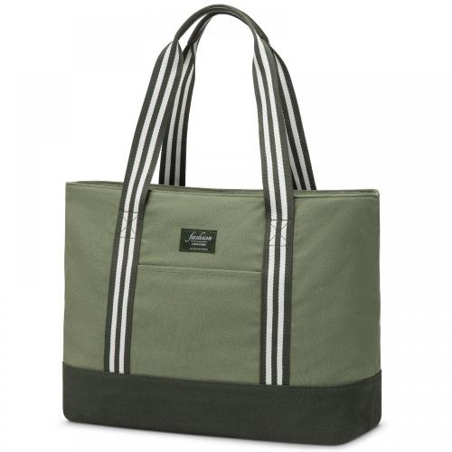 Custom Cheap Lightweight 15.6 17 In Canvas Work Bag Laptop Tote Computer Handbag Shoulder Bag High Quality Tote Bags for Women