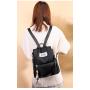 Gelory Hot Sale Fashion Unisex Versatile Leisure Large Capacity Zipper Backpack Students Oxford Cloth Anti-Theft Schoolbag