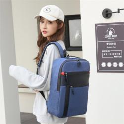 ZR791 Backpack Laptop Bag Oxford Waterproof Fabric USB Charge 14 inches Large High Quality Zipper Backpack Business Schoolbag