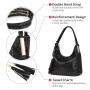 Realer wholesale PU leather OEM custom artificial Leather bags ladies hobo shoulder tote bags for women purse and handbags