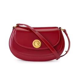 2024 Custom Women'S High Quality Female Women Handbags Luxury Designer Ladies Genuine Leather Shoulder Crossbody Saddle Bags