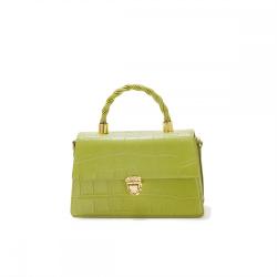 2024 Women's Vegan Leather Crossbody Bag Lightweight New Fashion Summer Texture Small Shoulder Handbag for Beach Use