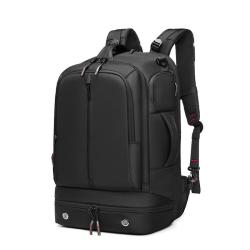 XL189 Customized Logo Durable Computer Backpack With USB Waterproof Wearable Backpack Expandable Large Capacity Shoulder Bag