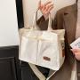 Good Price Fashion Canvas Tote Bag Plain Handbag manufacturer Customize Letter Computer Bag Laptop