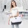 LOVEVOOK custom Sucipi Men women Small Gym Bags with Shoe Compartment Lightweight Weekend Bag Water Resistant Travel Duffel Bags