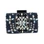 Rhinestone Purse Lady Handbags Ladies Chains Shoulder Bag Beading Bags Clutch Evening Bag For Women pochette femme