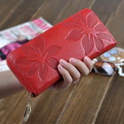 XL147 Wholesalers Imported Wallet Classic Long Genuine Leather Wallet Ladies Coin purse Hot Sell Card Holder