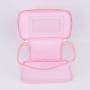 New PatternTransparent Waterproof  Lightweight With Handle Custom Zipper Pouch Makeup Bag Custom Cosmetic Bag