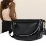 High Quality Fashion Vegan Leather Chest Bags Women Handbags Ladies Shoulder Bag Sling Cross Body Fanny Pack Chest Bag Wholesale