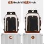 Large 15.6 17.3 Inch Business Work Laptop Bag Personal Item Weekender Overnight 40L Luggage Carry On Travel Backpack for Women