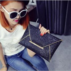 Fashion Evening Bags Women Clutch Envelope Bag Ladies Leather Glitter Purse Delicate Party Handbags Trendy Portable Carrying bag
