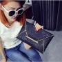 Fashion Evening Bags Women Clutch Envelope Bag Ladies Leather Glitter Purse Delicate Party Handbags Trendy Portable Carrying bag