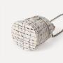2024 Custom Worsted Barrel Handbags For Women Ladies Bags With Wrinkle Handle