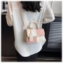 KBW597 Hot Color Collision Women Bag New Fashion Shoulder Crossbody Bag Ladies Handheld Dinner Travel Small Square Bag