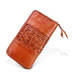 OEM Men's retro  genuine leather wallet men  bag fashion handbags for Men business bags wholesale factory