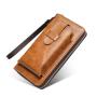 Men's Multi Card Zipper Multi functional Phone Bag Wallet