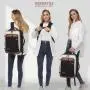 LOVEVOOK Fashion Design 40L multifunctional travel laptop backpack with 3 Packing Cubes 17 In Business travel backpack for women
