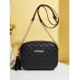 New arrival tassel pu leather mobile phone bags crossbogy ladies sling bags women handbags ladies shoulder bag