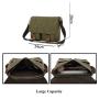 Custom Retro Waterproof Satchel mirrorless camera bag Shoulder Crossbody notebook Vintage Bag Canvas Messenger Bag For Men